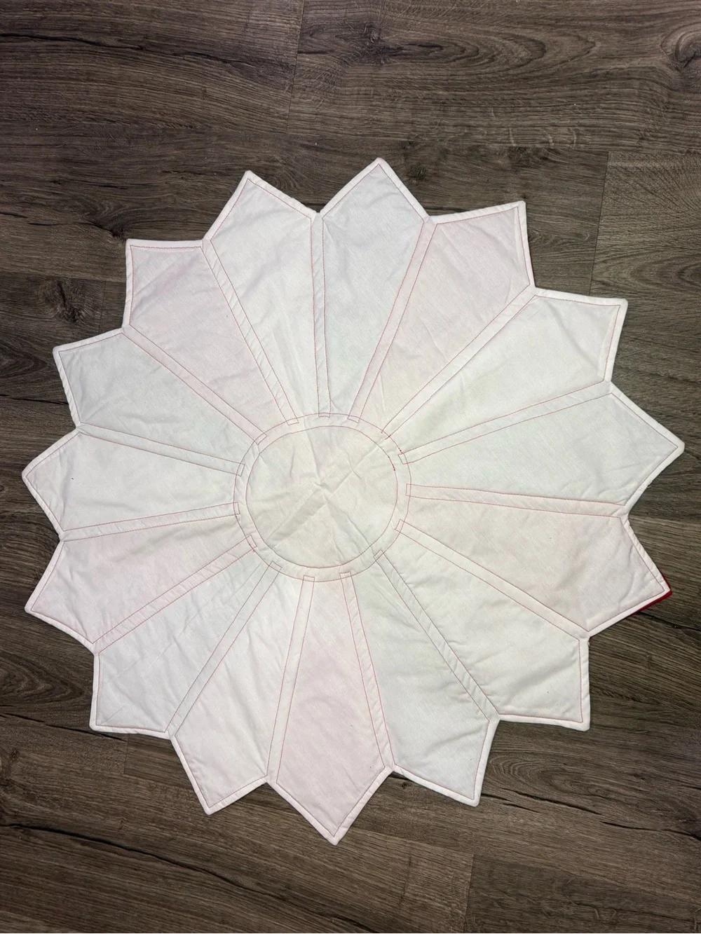 VTG Large Quilted Beautiful Multi Design Christmas Fabric Table Decor Placemat